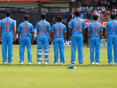 Indian players cheap jersey number